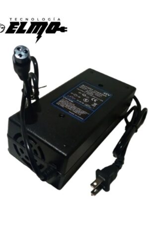 CARGADOR DE BATERIA DE LITIO 54.6 v 3A PARA SCOOTER 48v