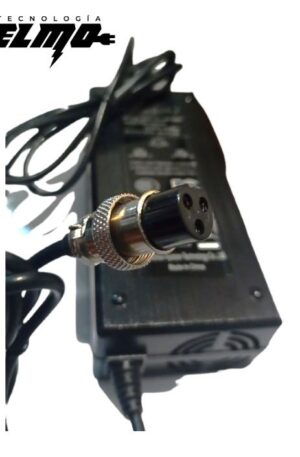 CARGADOR DE BATERIA DE LITIO 54.6 v 2A PARA SCOOTER 48v