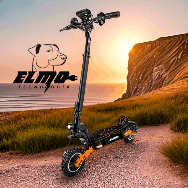 Scooter Eléctrico Elmo 800w x 2 motores