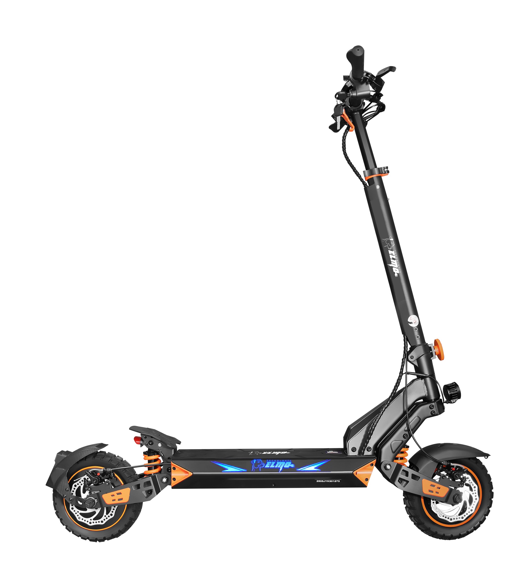 ELMO D3: Scooter Eléctrico 1000W, 52V, 20.8 AH Doble Suspensión Certificado CE - Imagen 2
