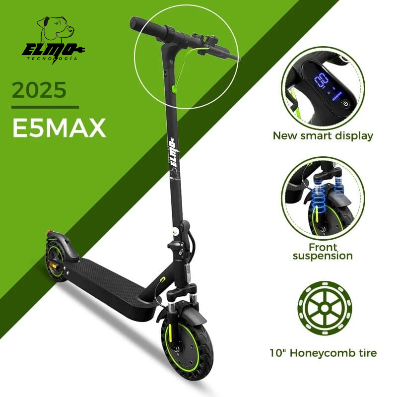 ELMO - E5MAX 500W DOBLE SUSPENSION, CERTIFICACION CE