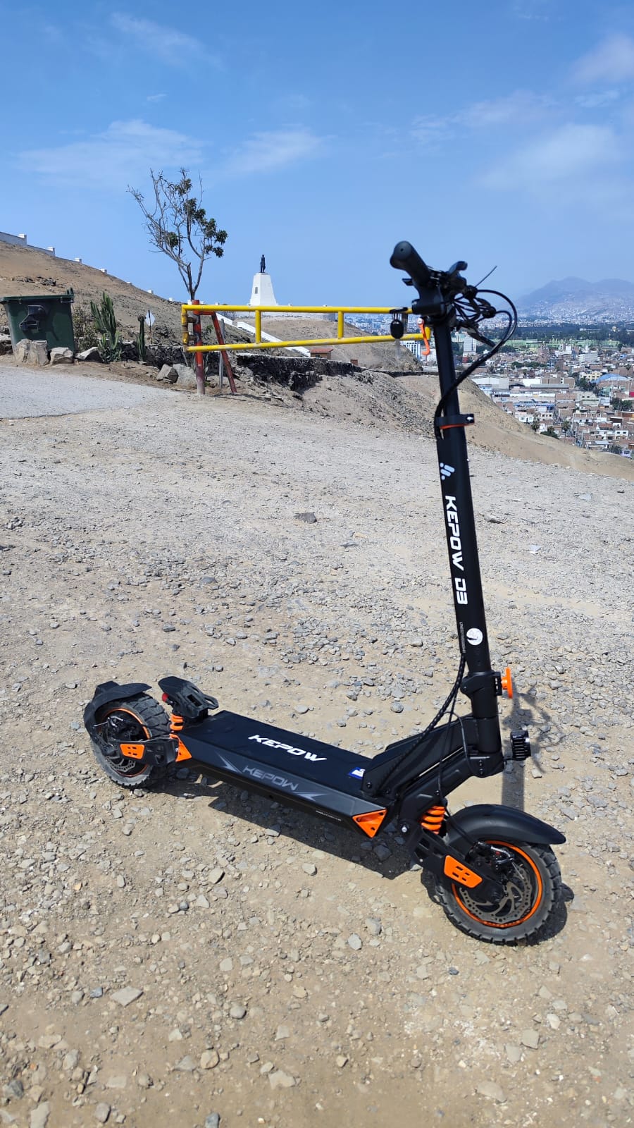 ELMO D3: Scooter Eléctrico 1000W, 52V, 20.8 AH Doble Suspensión Certificado CE - Imagen 4