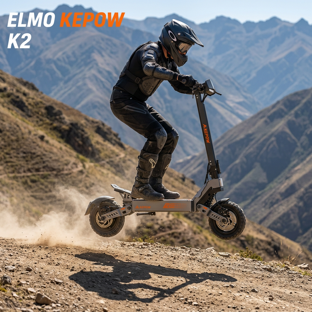 ELMO KEPOW K2 - detalle off-road