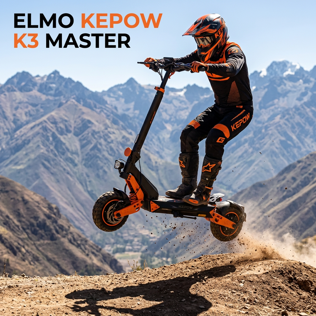 ELMO KEPOW K3 MASTER - detalle off-road